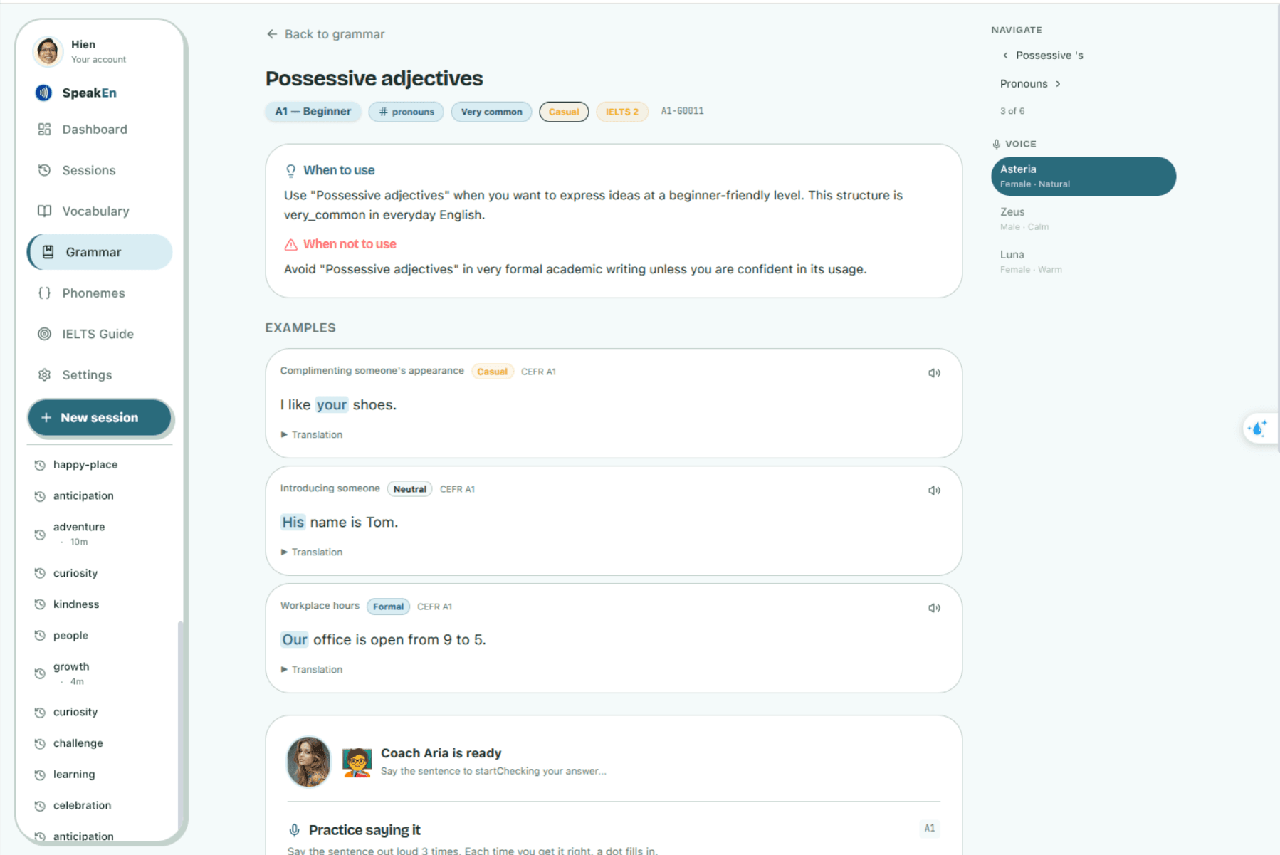 SpeakEn, screenshot 8