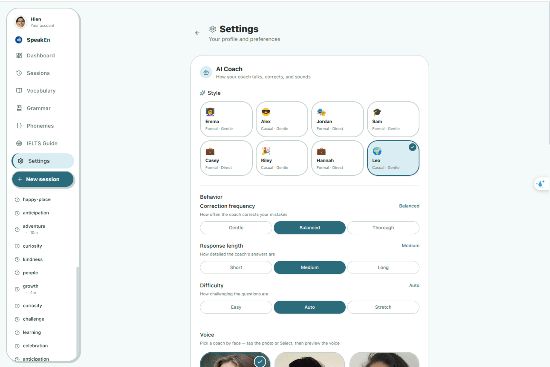 SpeakEn, screenshot 11