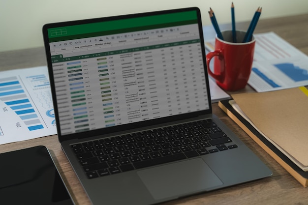 A screenshot of a spreadsheet with financial data, highlighting key metrics like expenses and runway.