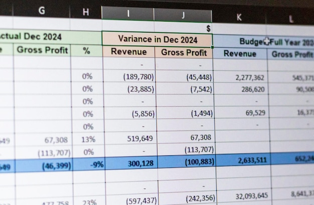 Screenshot of a simple spreadsheet tracking monthly expenses.